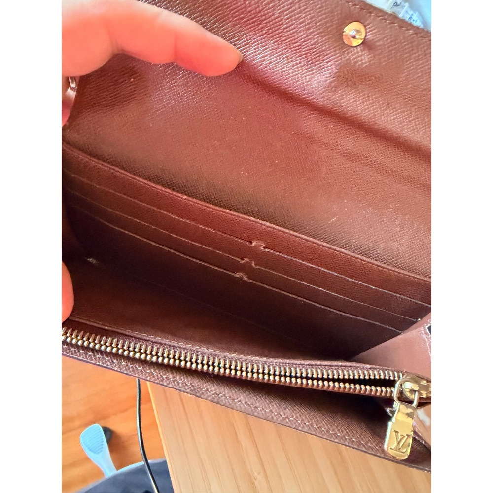 Louis Vuitton Monogram Canvas Sarah Wallet circa 2010 - Picture 8 of 9